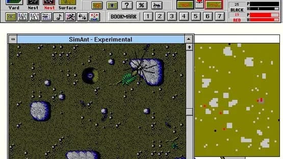 SimAnt — Screenshoty