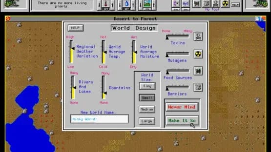 SimLife — Screenshots