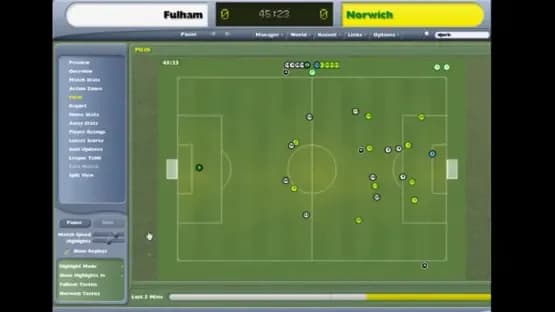 Football Manager 2005 — Screenshoty