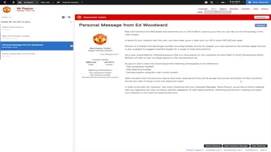 Football Manager 2014 — Screenshoty
