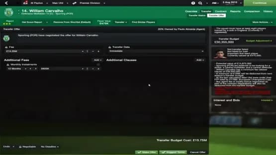 Football Manager 2014 — Screenshoty
