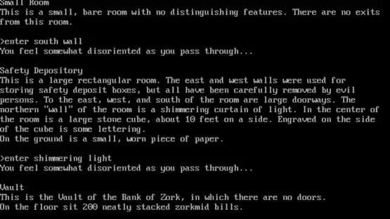 Zork II: The Wizard of Frobozz — Screenshoty