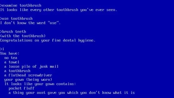 The Hitchhiker's Guide to the Galaxy — Screenshots