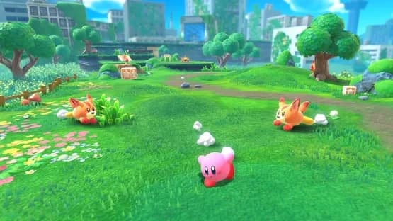 Kirby and the Forgotten Land — Screenshoty
