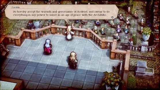 Triangle Strategy — Screenshoty