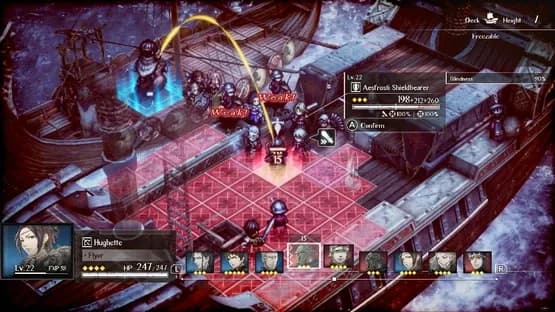 Triangle Strategy — Screenshoty