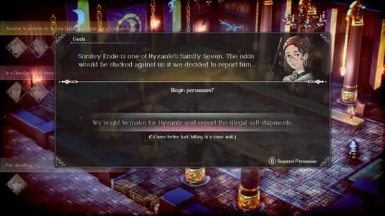 Triangle Strategy — Screenshoty