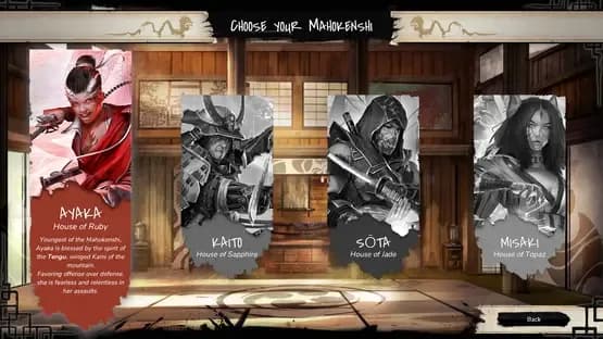 Mahokenshi - The Samurai Deckbuilder — Screenshoty