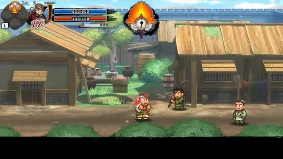 River City Saga: Three Kingdoms — Screenshoty