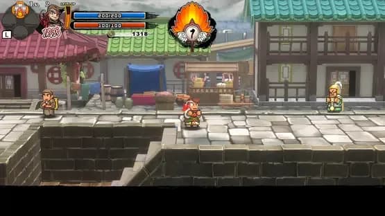 River City Saga: Three Kingdoms — Screenshoty