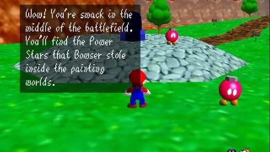 Super Mario 64 — Screenshoty