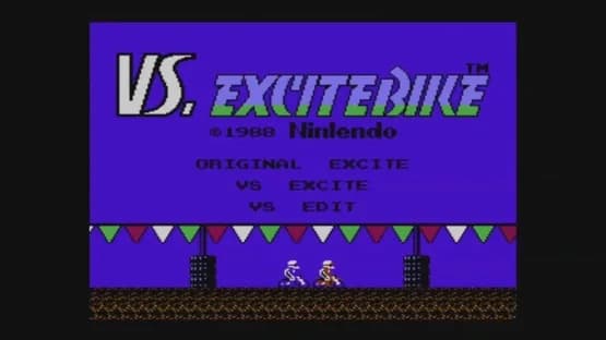 Vs. Excitebike — Screenshoty