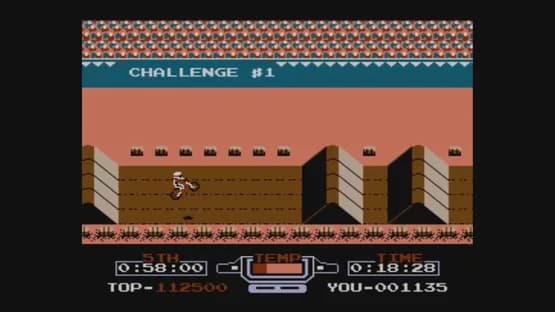 Vs. Excitebike — Screenshoty