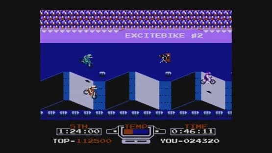 Vs. Excitebike — Screenshoty
