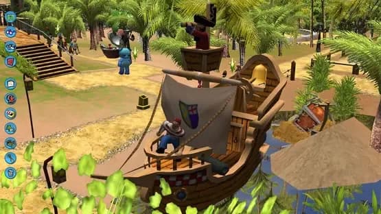 RollerCoaster Tycoon 3 — Screenshoty