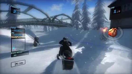 Ski-Doo: Snowmobile Challenge — Screenshoty