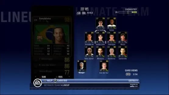 UEFA CL 2006-2007 — Screenshoty