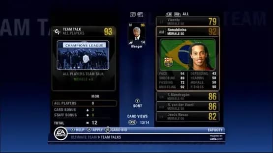 UEFA CL 2006-2007 — Screenshoty