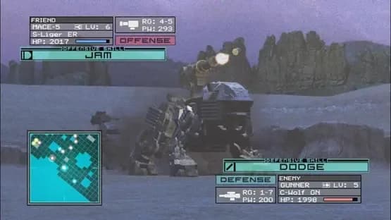 Zoids Assault — Screenshoty