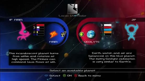 Meteos Wars — Screenshoty