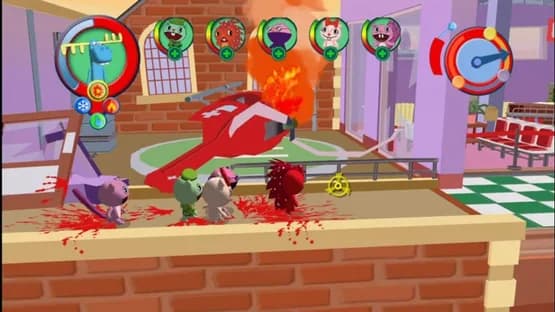 Happy Tree Friends: False Alarm — Screenshoty