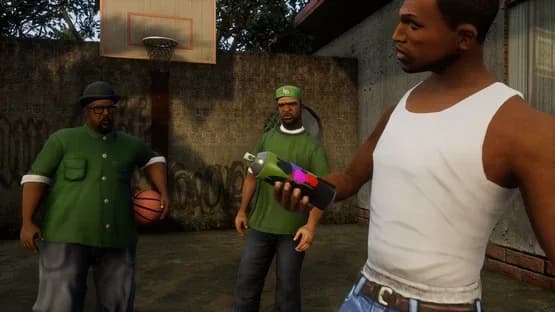 Grand Theft Auto: San Andreas - The Definitive Edition — Screenshoty