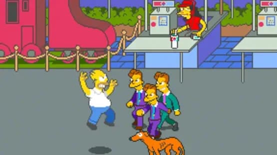 The Simpsons Arcade Game — Screenshoty