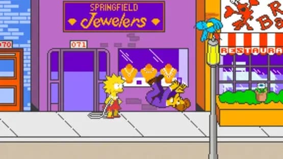 The Simpsons Arcade Game — Screenshoty