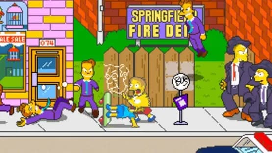 The Simpsons Arcade Game — Screenshoty