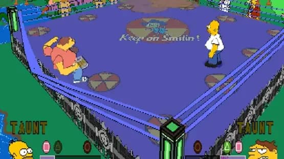 The Simpsons Wrestling — Screenshots