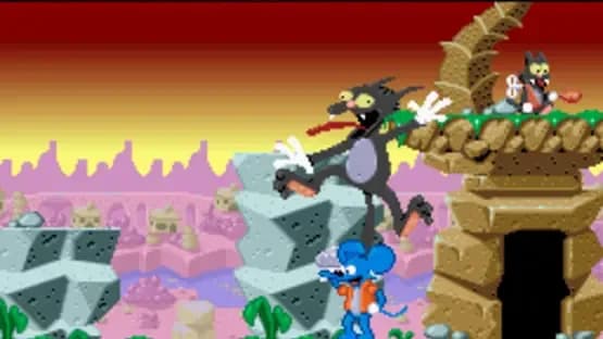 The Itchy & Scratchy Game — Screenshoty