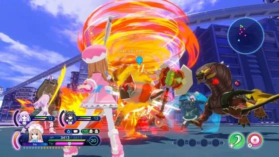 Neptunia: Sisters vs. Sisters — Screenshoty