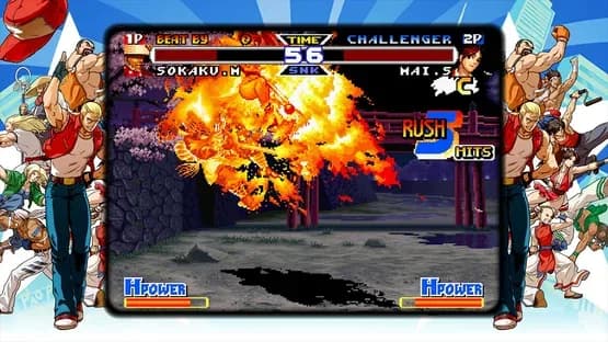 Fatal Fury: Battle Archives Volume 2 — Screenshoty
