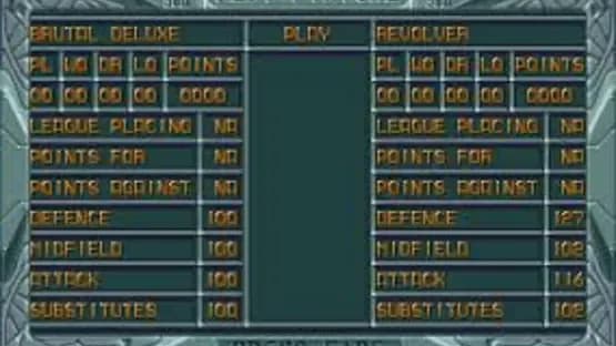 Speedball 2: Brutal Deluxe — Screenshoty