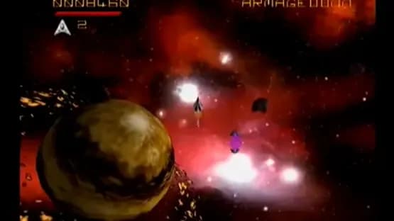 Asteroids Hyper 64 — Screenshoty