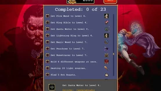 Vampire Survivors — Screenshoty
