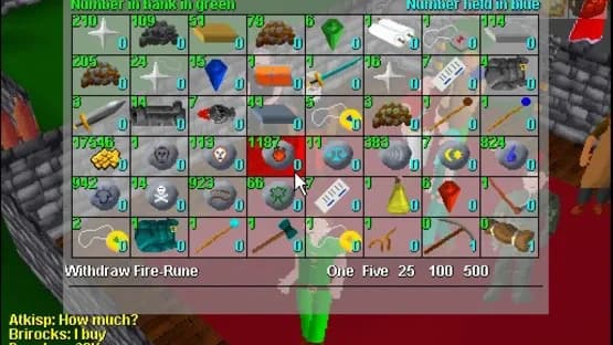 RuneScape Classic — Screenshoty