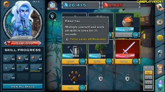 RuneScape: Idle Adventures — Screenshoty