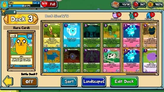 Card Wars: Adventure Time — Screenshoty