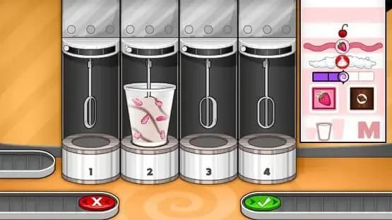 Papa's Freezeria — Screenshoty