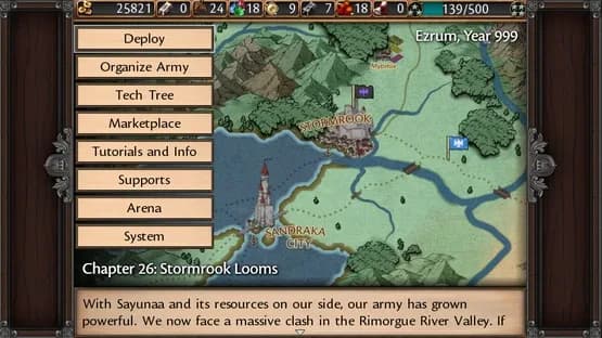 Symphony of War: The Nephilim Saga — Screenshoty
