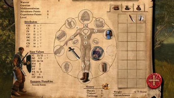 Drakensang: The Dark Eye — Screenshoty