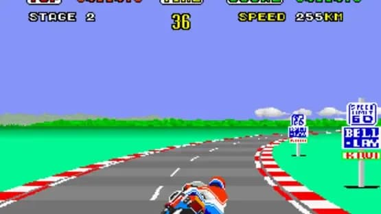 Hang-On — Screenshoty