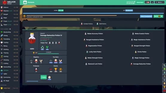 Melvor Idle — Screenshoty
