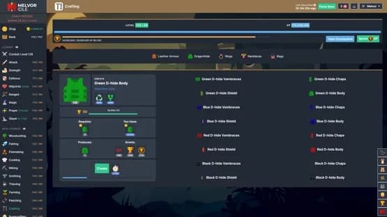 Melvor Idle — Screenshoty