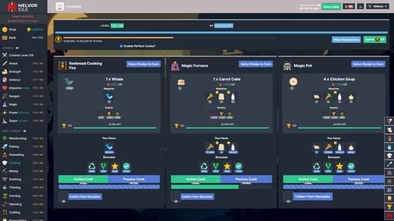 Melvor Idle — Screenshoty