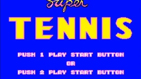 Super Tennis — Screenshoty