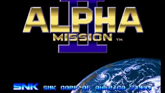 Alpha Mission II — Screenshoty