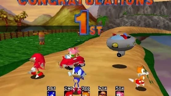 Sonic R — Screenshoty