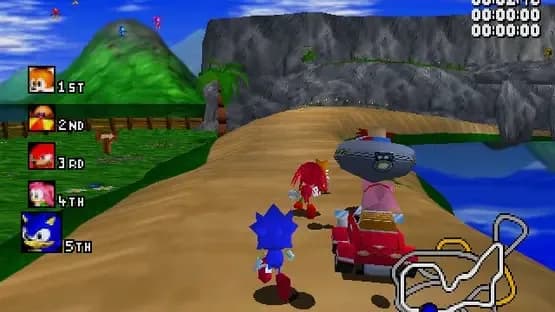 Sonic R — Screenshoty